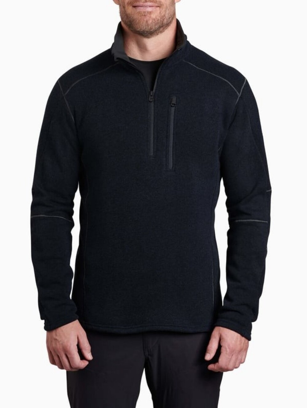 Kuhl Interceptr Fleece 1/4 Zip Sweater Men Size XL Navy Blue